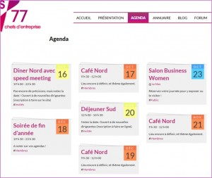 L'agenda DA 77